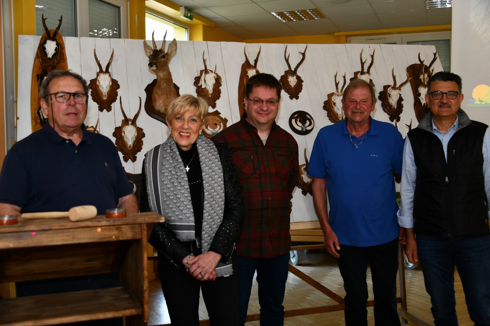 Membres du comité de la FDC 67 participant à l AG